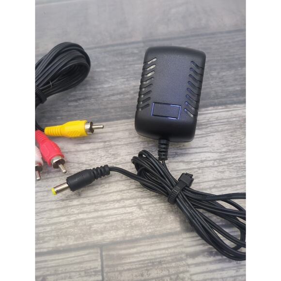 Super Nintendo SNES Power Supply AC Adapter Cord Official OEM SNS-002 & AV Cable - Picture 4 of 11